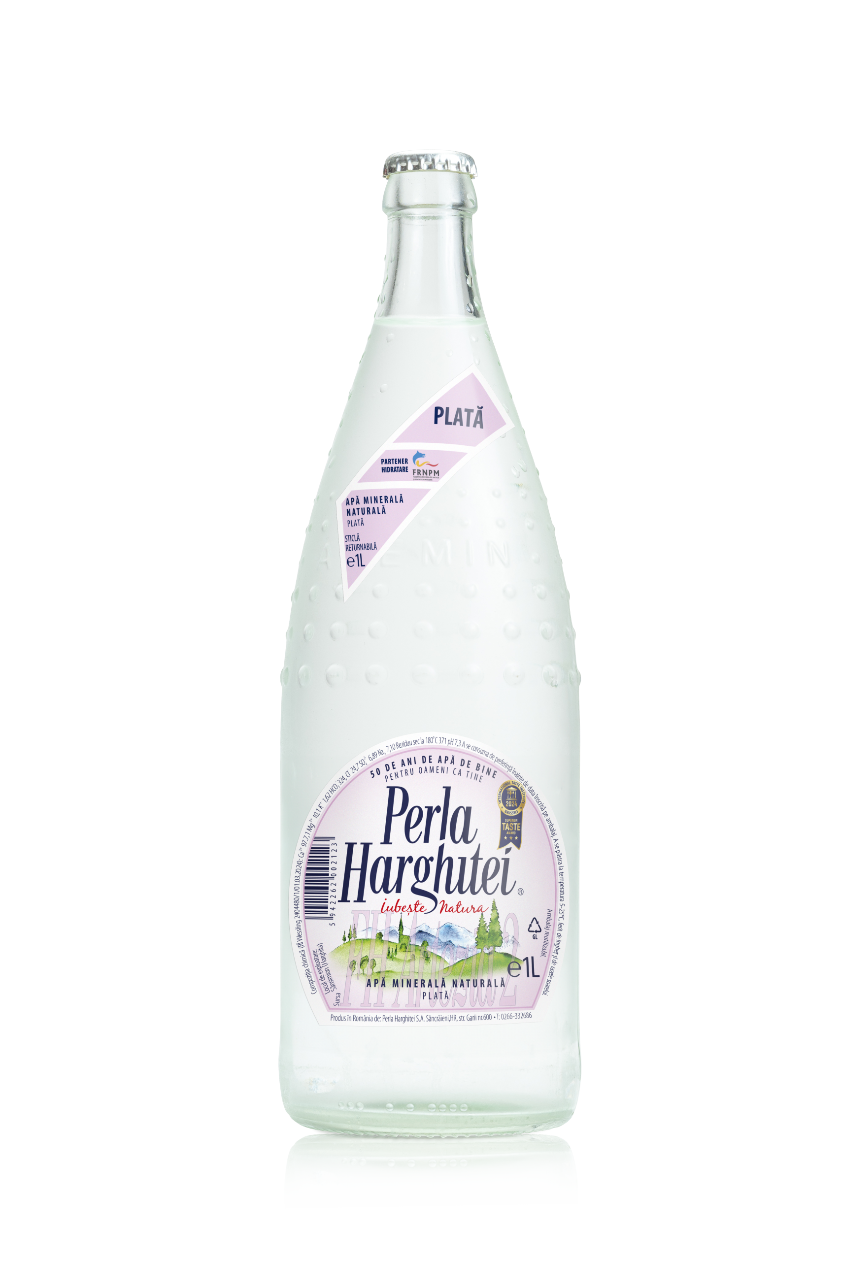 PERLA HARGHITEI naveta + 12 sticle + 12 litri apa plata - imagine 2